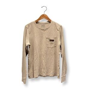Patagonia Cream Pocket Crew Neck Tee – Women’s Size M